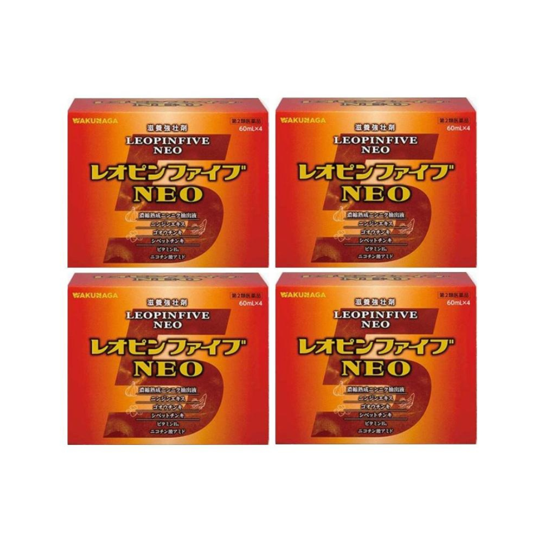 【第3類医薬品】レオピンファイブNEO 60mL×4 × 4箱