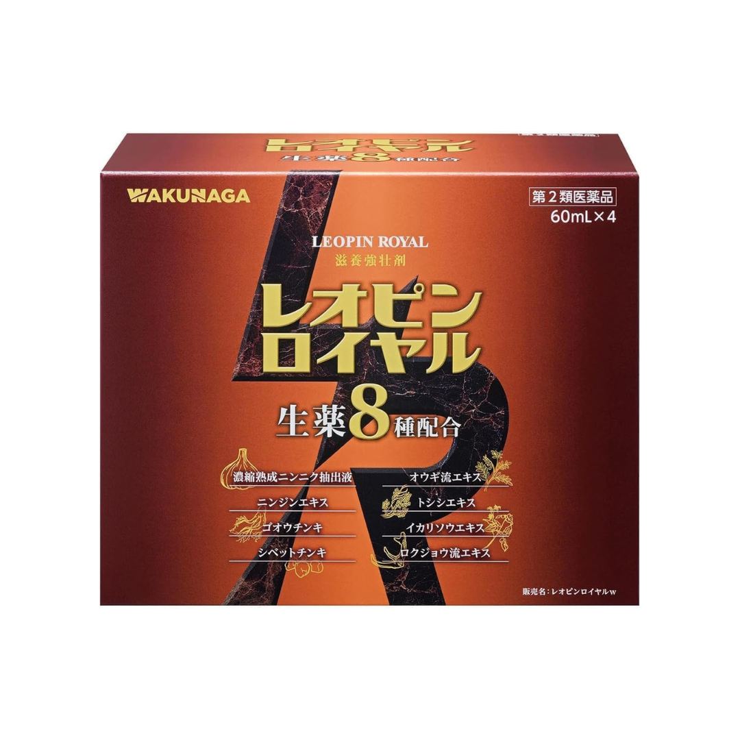 【第2類医薬品】レオピンロイヤルw 60ml × 4