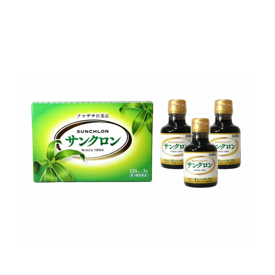 【第3類医薬品】サンクロン120ml × 3