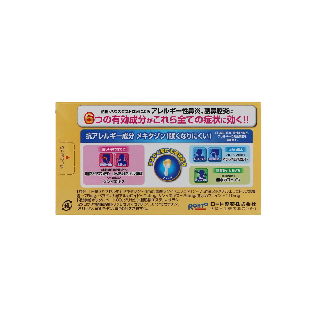 【指定第2類医薬品】ロートアルガード鼻炎内服薬ゴールドZ 10カプセル